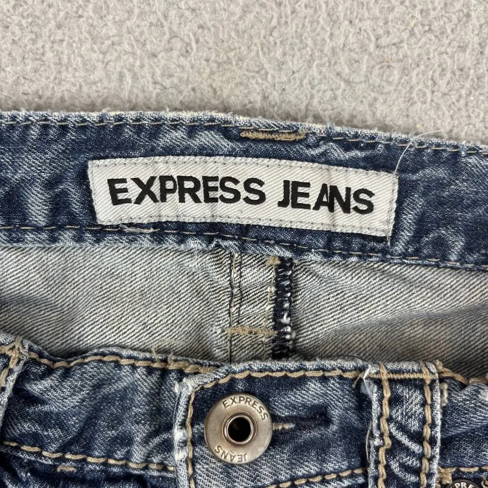 Y2k Express Kingston Jean Mens 32x31 Classic Fit Boot Cut Denim Western Workwear